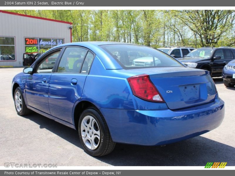 Electric Blue / Grey 2004 Saturn ION 2 Sedan