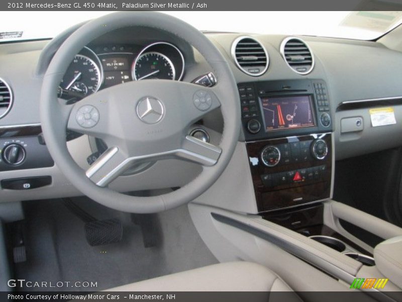 Paladium Silver Metallic / Ash 2012 Mercedes-Benz GL 450 4Matic