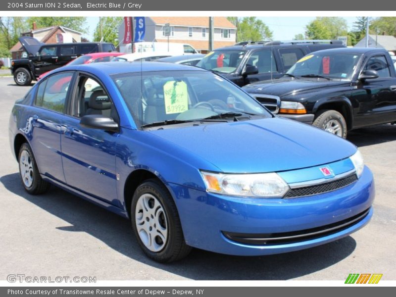 Electric Blue / Grey 2004 Saturn ION 2 Sedan