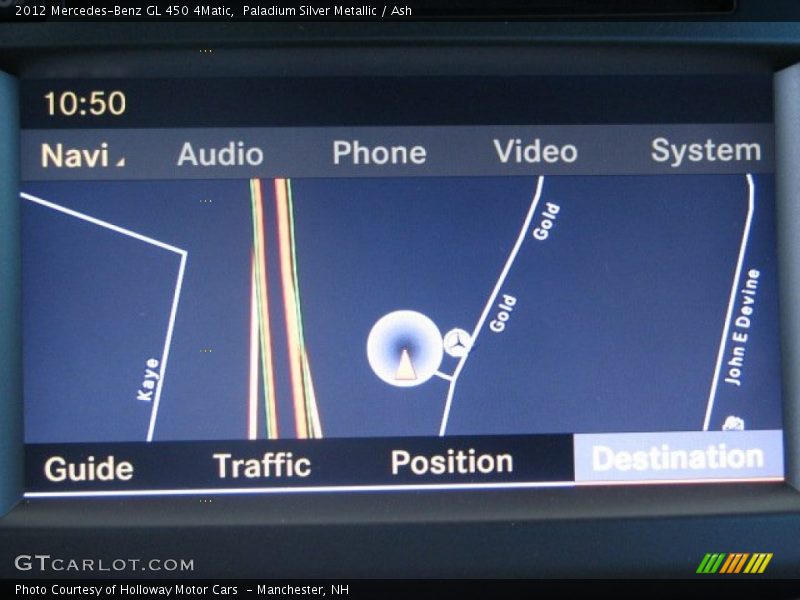 Paladium Silver Metallic / Ash 2012 Mercedes-Benz GL 450 4Matic