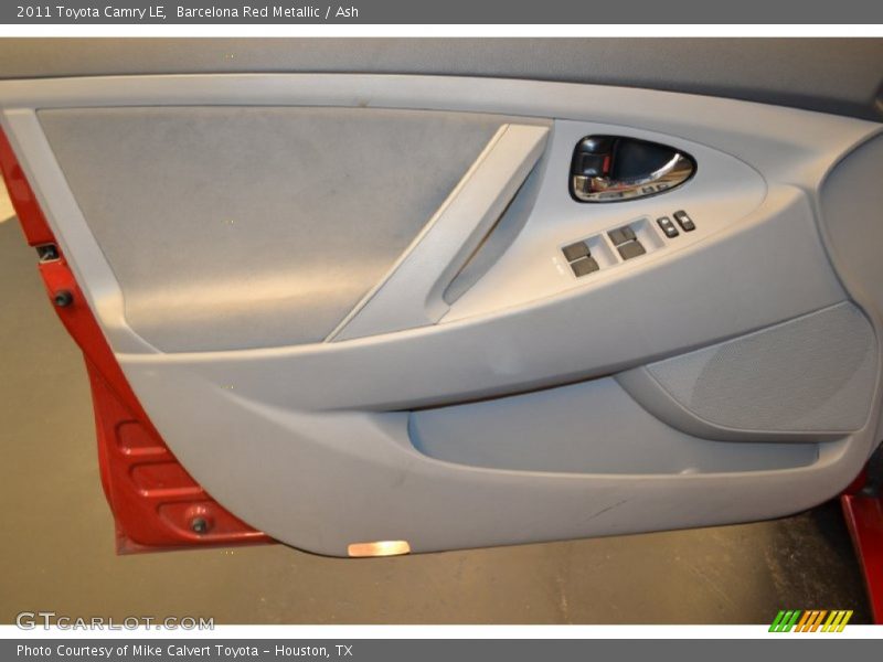 Barcelona Red Metallic / Ash 2011 Toyota Camry LE