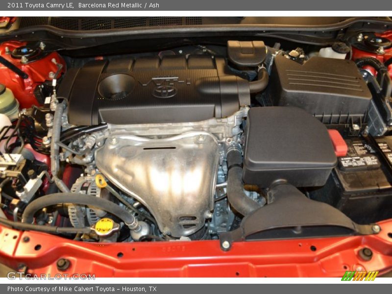 Barcelona Red Metallic / Ash 2011 Toyota Camry LE
