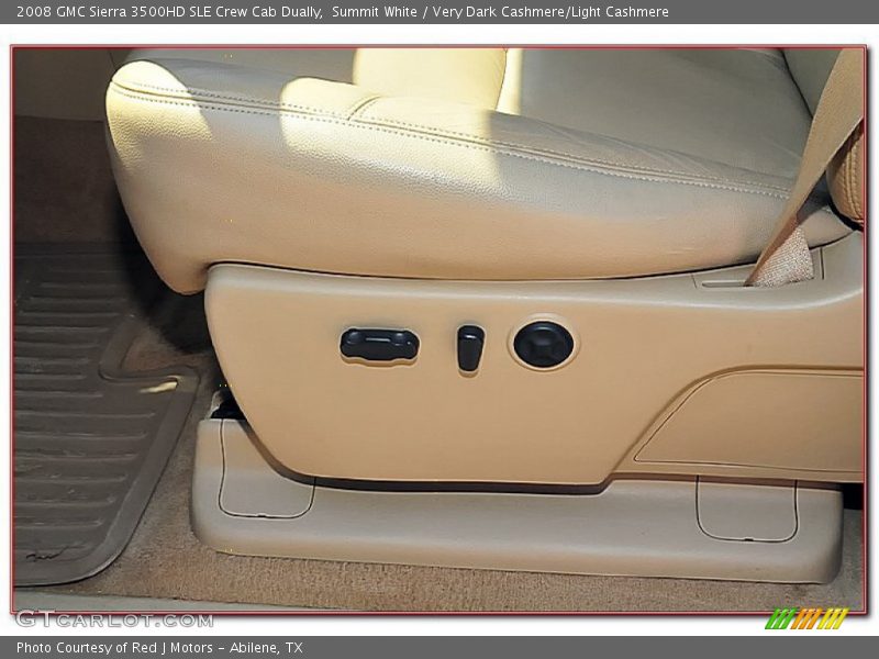 Summit White / Very Dark Cashmere/Light Cashmere 2008 GMC Sierra 3500HD SLE Crew Cab Dually