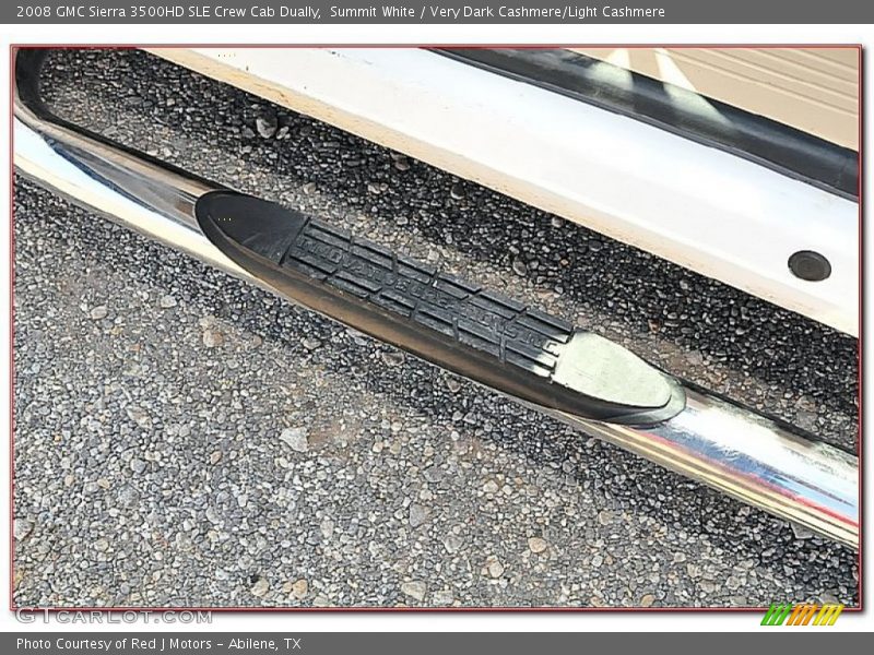 Summit White / Very Dark Cashmere/Light Cashmere 2008 GMC Sierra 3500HD SLE Crew Cab Dually