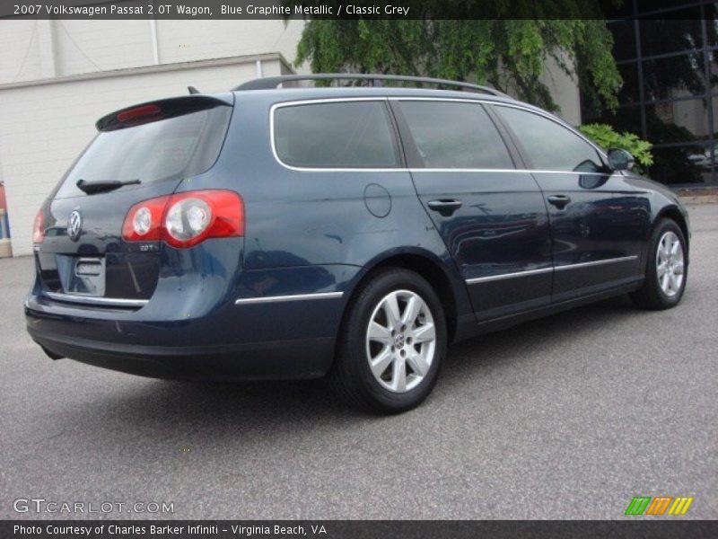 Blue Graphite Metallic / Classic Grey 2007 Volkswagen Passat 2.0T Wagon