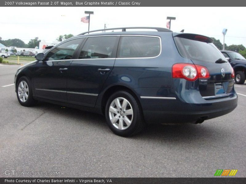 Blue Graphite Metallic / Classic Grey 2007 Volkswagen Passat 2.0T Wagon
