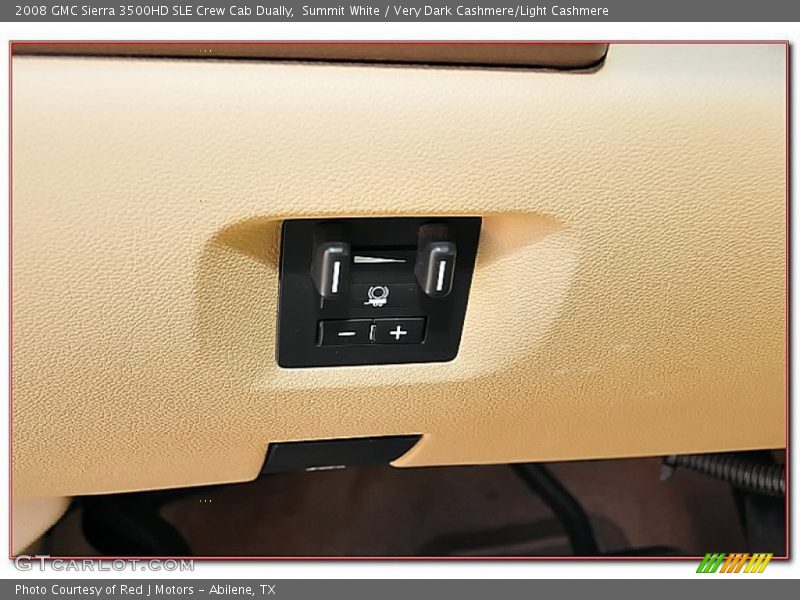 Summit White / Very Dark Cashmere/Light Cashmere 2008 GMC Sierra 3500HD SLE Crew Cab Dually