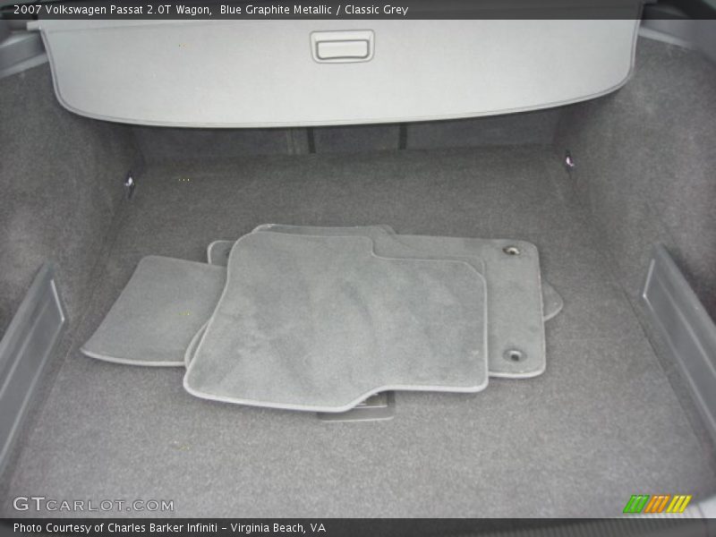 Blue Graphite Metallic / Classic Grey 2007 Volkswagen Passat 2.0T Wagon