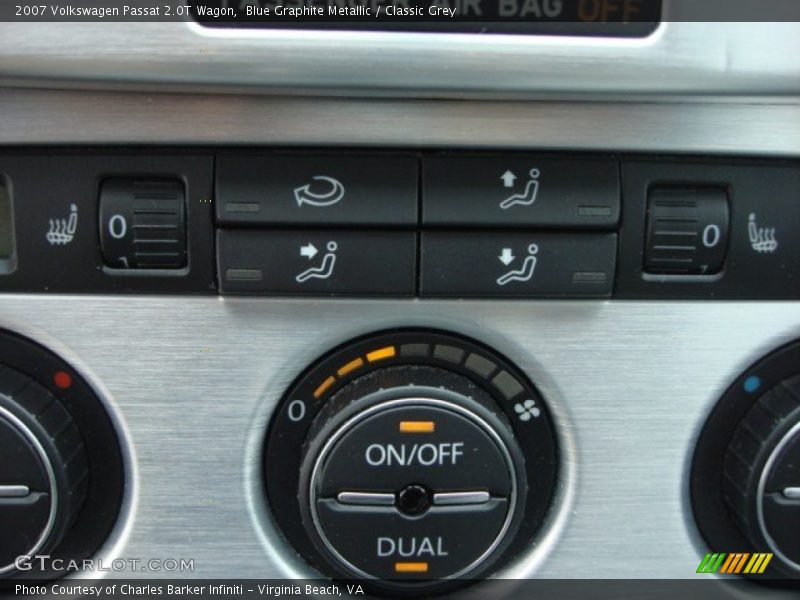 Blue Graphite Metallic / Classic Grey 2007 Volkswagen Passat 2.0T Wagon