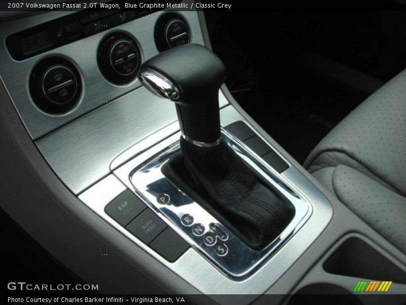 Blue Graphite Metallic / Classic Grey 2007 Volkswagen Passat 2.0T Wagon