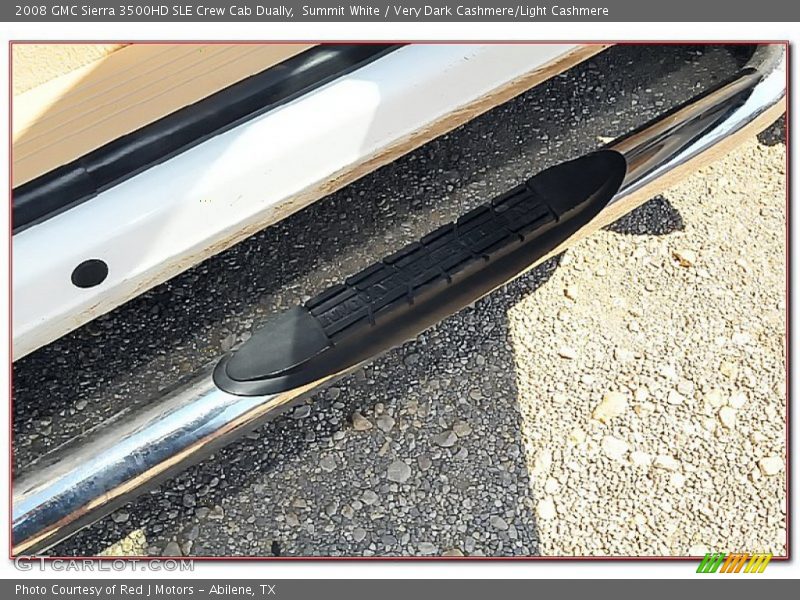 Summit White / Very Dark Cashmere/Light Cashmere 2008 GMC Sierra 3500HD SLE Crew Cab Dually