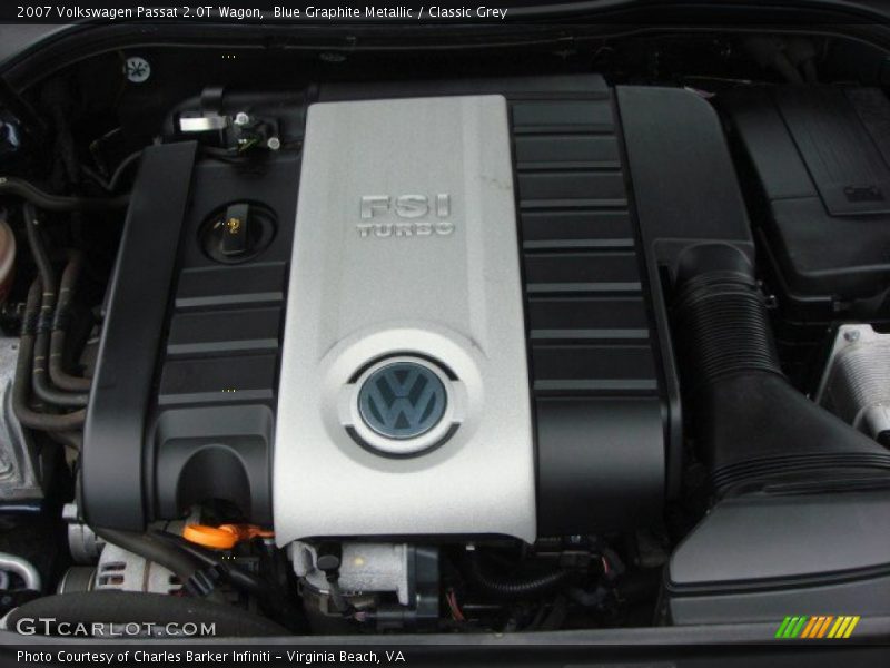 Blue Graphite Metallic / Classic Grey 2007 Volkswagen Passat 2.0T Wagon