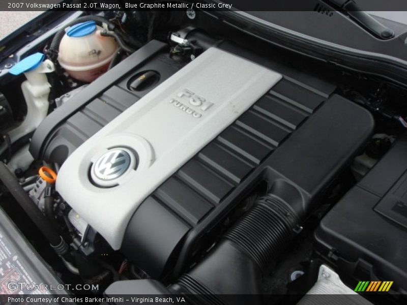 Blue Graphite Metallic / Classic Grey 2007 Volkswagen Passat 2.0T Wagon