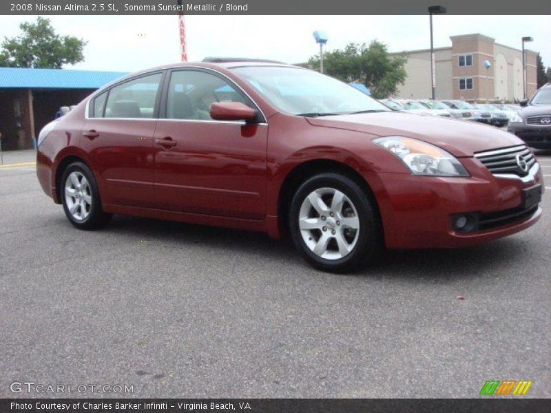 Sonoma Sunset Metallic / Blond 2008 Nissan Altima 2.5 SL