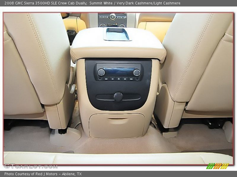 Summit White / Very Dark Cashmere/Light Cashmere 2008 GMC Sierra 3500HD SLE Crew Cab Dually
