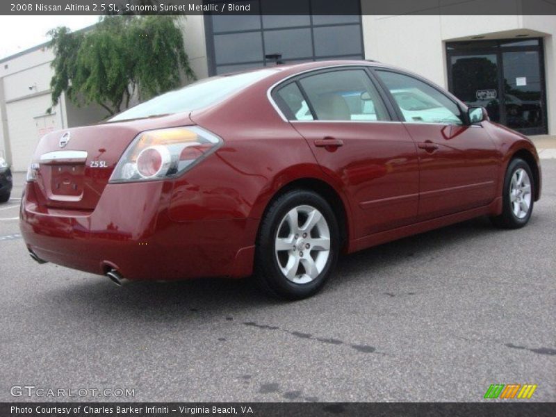 Sonoma Sunset Metallic / Blond 2008 Nissan Altima 2.5 SL