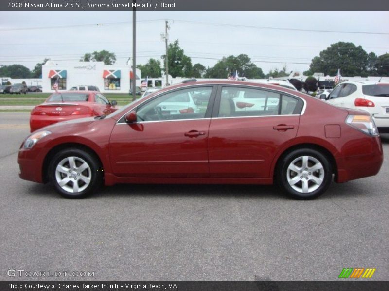 Sonoma Sunset Metallic / Blond 2008 Nissan Altima 2.5 SL