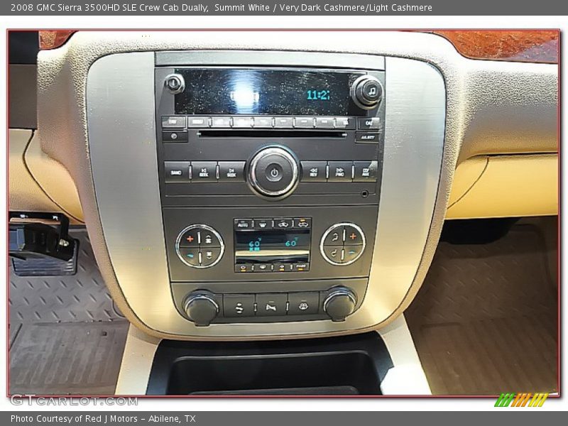 Summit White / Very Dark Cashmere/Light Cashmere 2008 GMC Sierra 3500HD SLE Crew Cab Dually