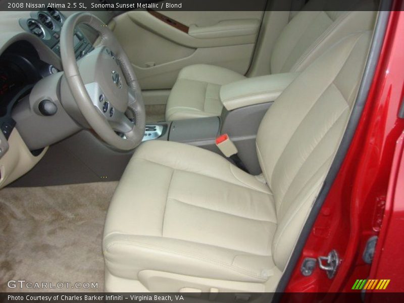 Sonoma Sunset Metallic / Blond 2008 Nissan Altima 2.5 SL