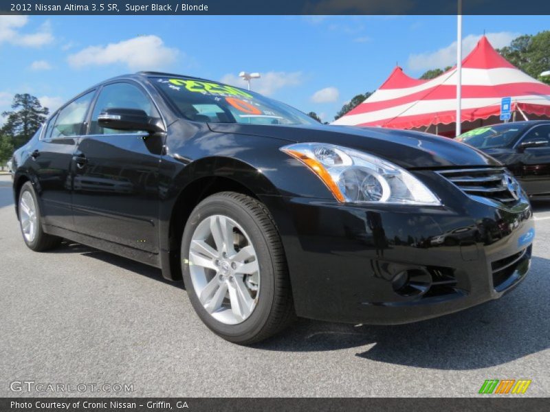 Super Black / Blonde 2012 Nissan Altima 3.5 SR