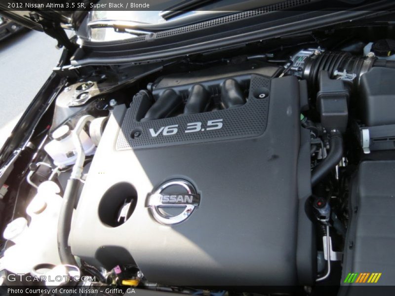 Super Black / Blonde 2012 Nissan Altima 3.5 SR