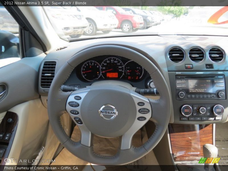 Super Black / Blonde 2012 Nissan Altima 3.5 SR