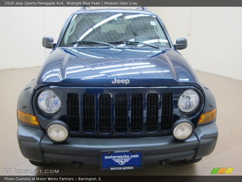 Midnight Blue Pearl / Medium Slate Gray 2006 Jeep Liberty Renegade 4x4