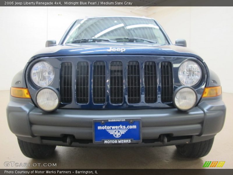 Midnight Blue Pearl / Medium Slate Gray 2006 Jeep Liberty Renegade 4x4