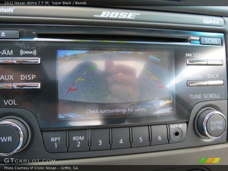 Super Black / Blonde 2012 Nissan Altima 3.5 SR