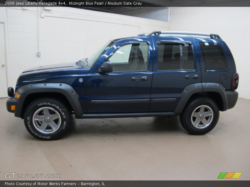 Midnight Blue Pearl / Medium Slate Gray 2006 Jeep Liberty Renegade 4x4