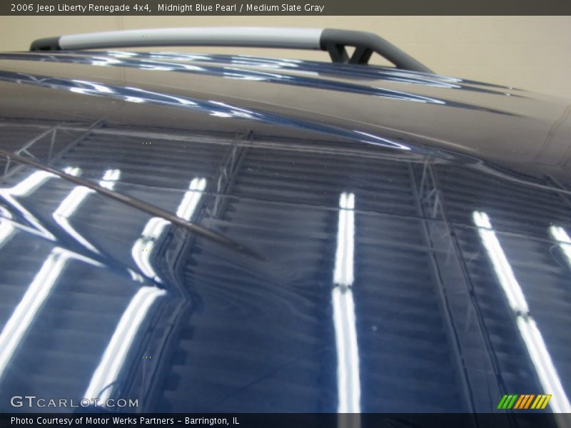 Midnight Blue Pearl / Medium Slate Gray 2006 Jeep Liberty Renegade 4x4