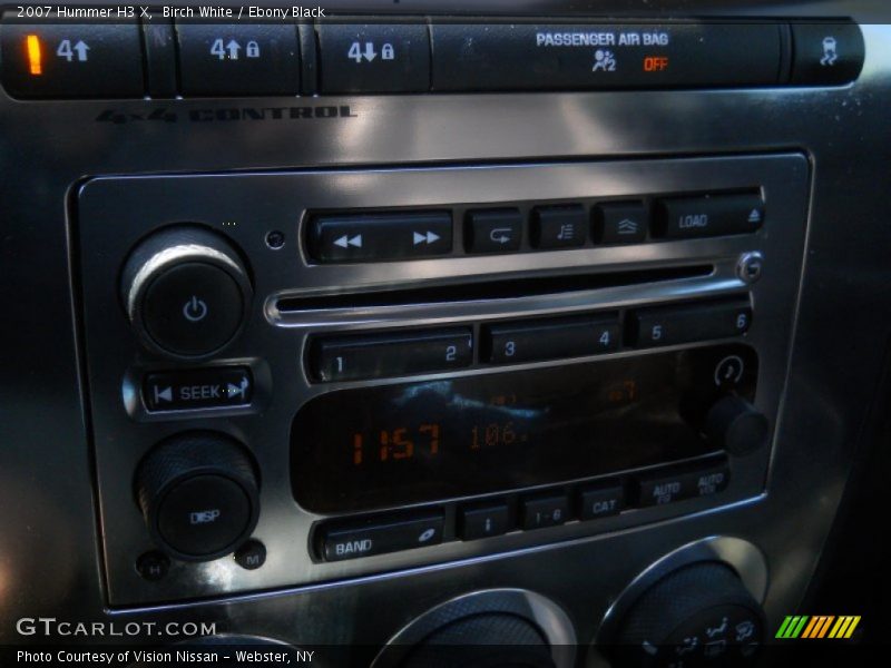 Birch White / Ebony Black 2007 Hummer H3 X