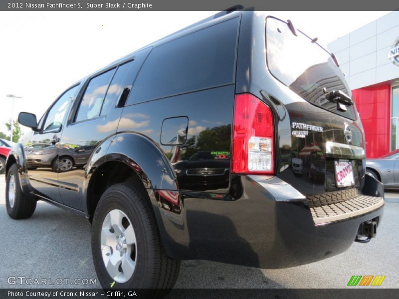 Super Black / Graphite 2012 Nissan Pathfinder S
