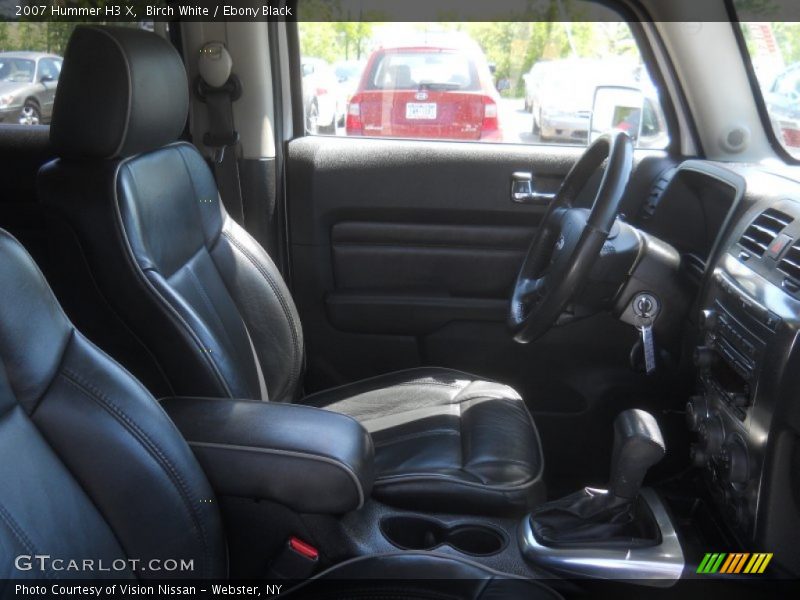 Birch White / Ebony Black 2007 Hummer H3 X