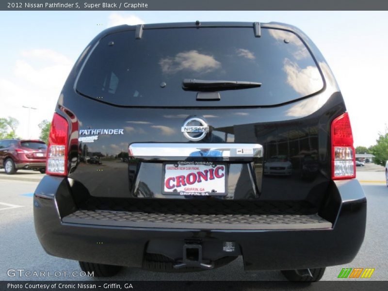 Super Black / Graphite 2012 Nissan Pathfinder S