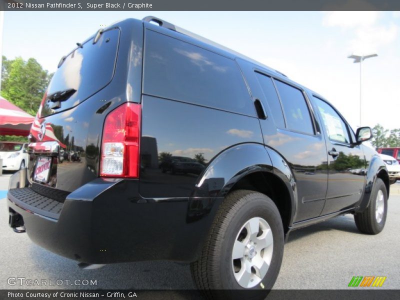 Super Black / Graphite 2012 Nissan Pathfinder S