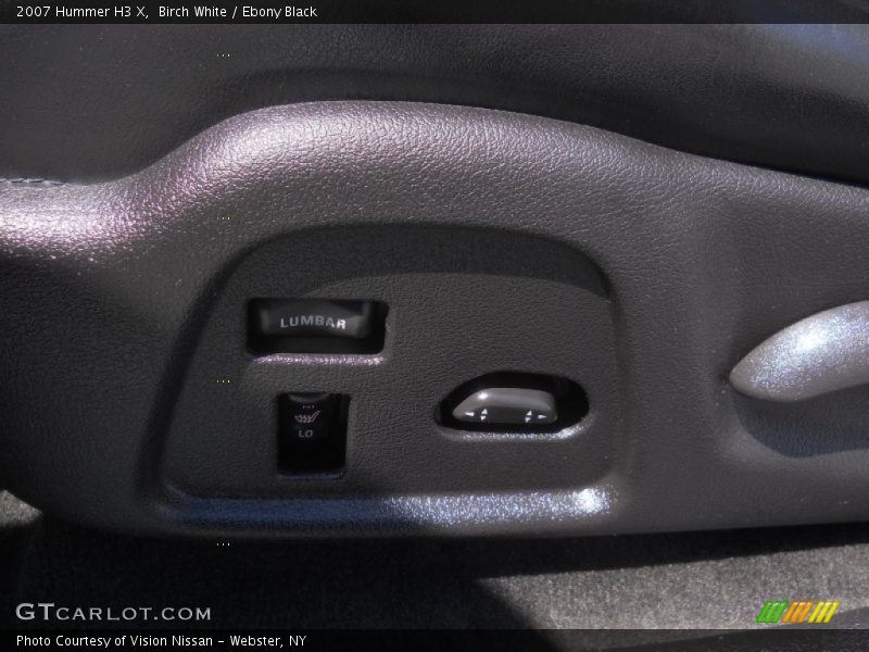 Birch White / Ebony Black 2007 Hummer H3 X