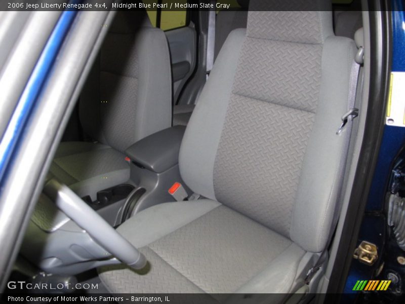 Midnight Blue Pearl / Medium Slate Gray 2006 Jeep Liberty Renegade 4x4