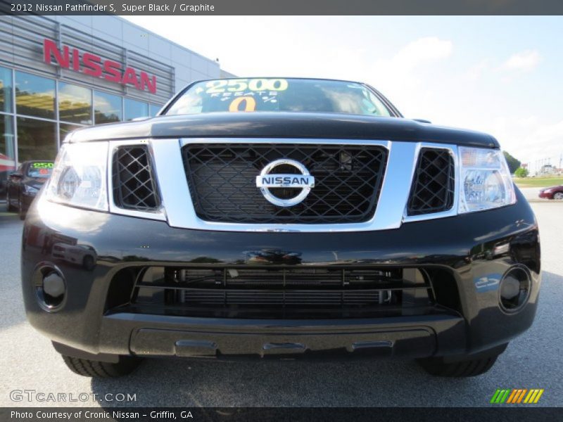 Super Black / Graphite 2012 Nissan Pathfinder S