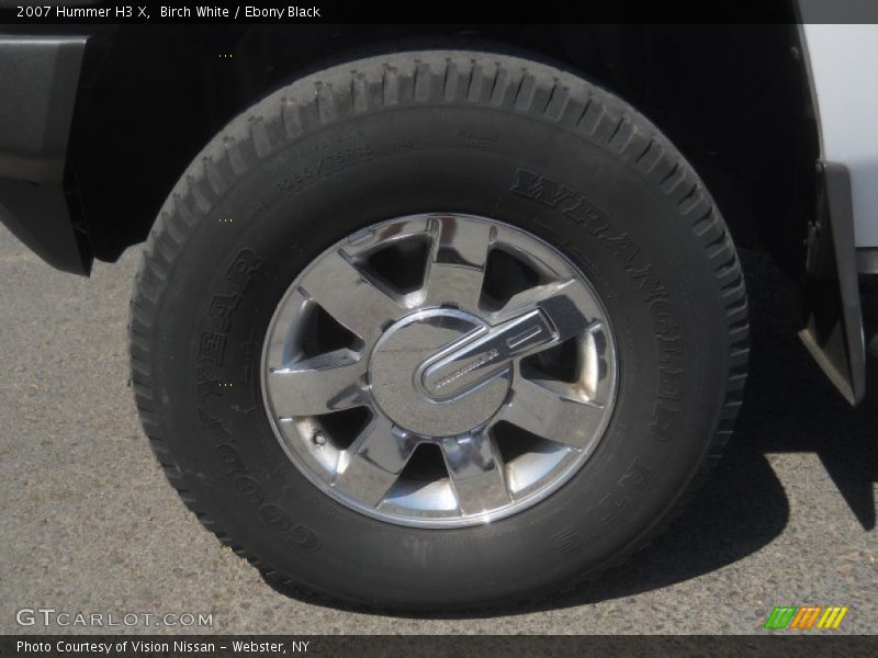 Birch White / Ebony Black 2007 Hummer H3 X