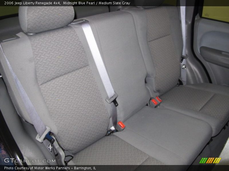 Midnight Blue Pearl / Medium Slate Gray 2006 Jeep Liberty Renegade 4x4