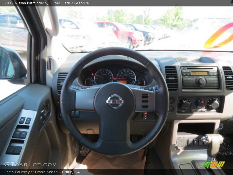 Super Black / Graphite 2012 Nissan Pathfinder S