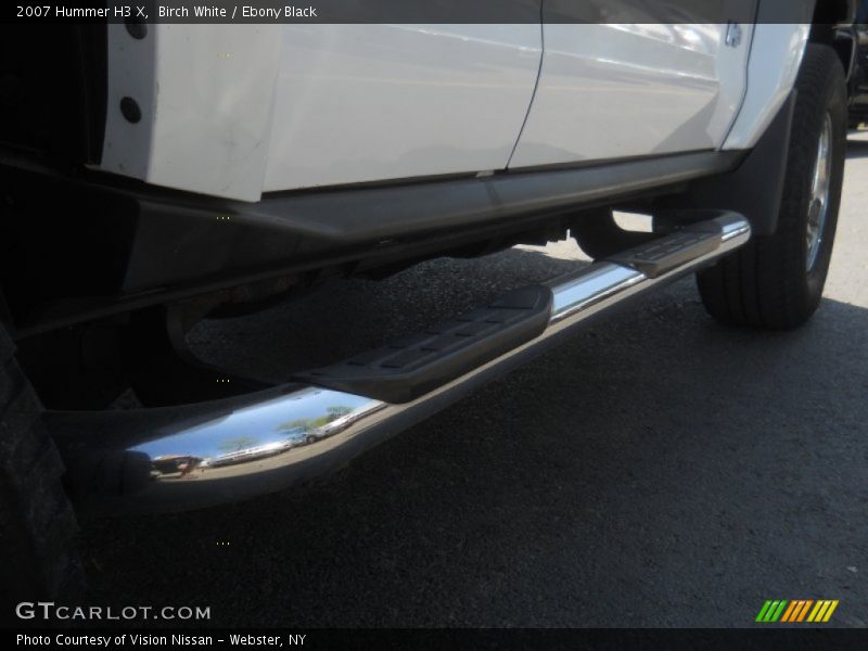 Birch White / Ebony Black 2007 Hummer H3 X