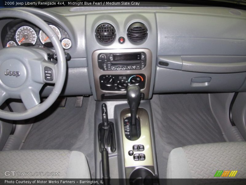 Midnight Blue Pearl / Medium Slate Gray 2006 Jeep Liberty Renegade 4x4
