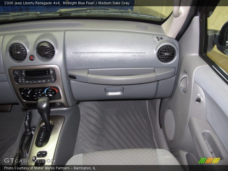 Midnight Blue Pearl / Medium Slate Gray 2006 Jeep Liberty Renegade 4x4