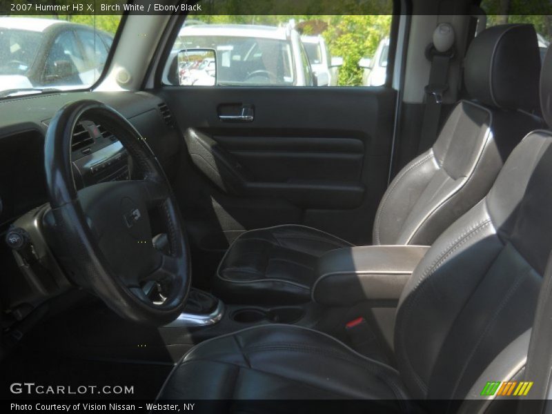 Birch White / Ebony Black 2007 Hummer H3 X