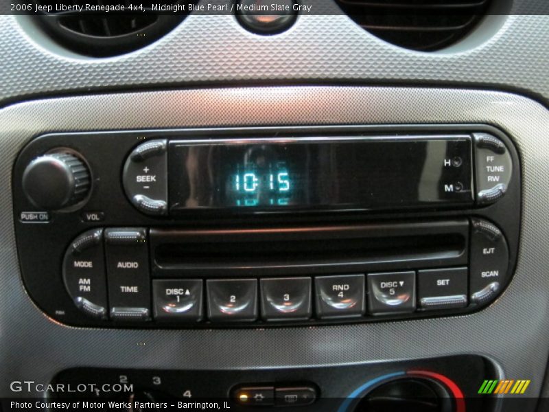 Midnight Blue Pearl / Medium Slate Gray 2006 Jeep Liberty Renegade 4x4