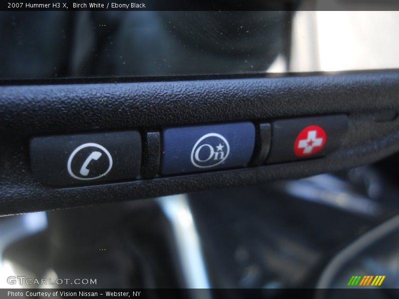 Birch White / Ebony Black 2007 Hummer H3 X