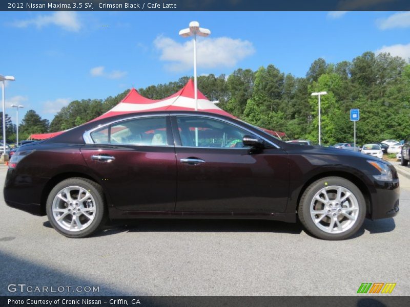  2012 Maxima 3.5 SV Crimson Black