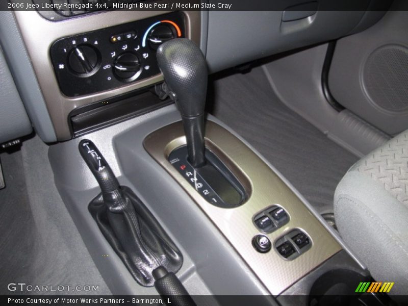 Midnight Blue Pearl / Medium Slate Gray 2006 Jeep Liberty Renegade 4x4